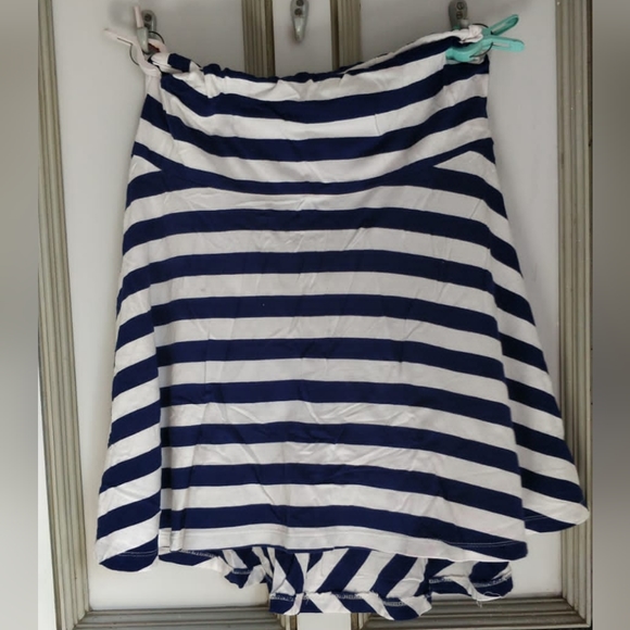 Dresses & Skirts - Blue and white striped skirt